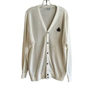 Vintage 60s preppy Izod cardigan Size XL